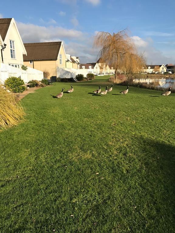 Luxury 3 Bed Home By The Lake South Cerney Bagian luar foto